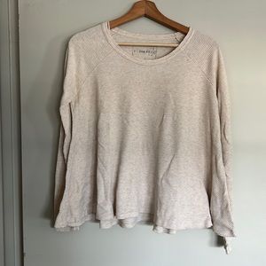 Oversized Free People Thermal Top